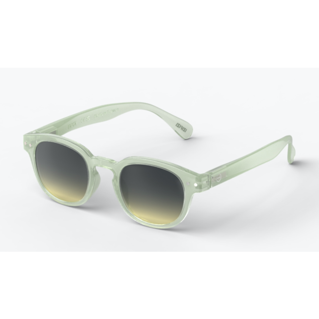 Izipizi junior zonnebril Quiet Green C  5-10 jaar