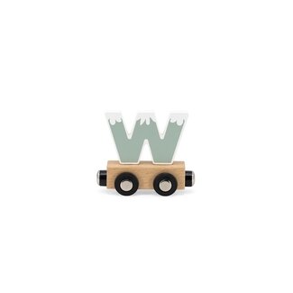Tryco Tryco Lettertrein gekleurd  "W"