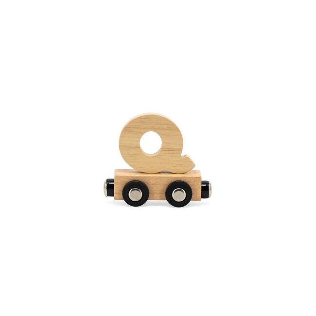 Tryco Lettertrein naturel  "Q"