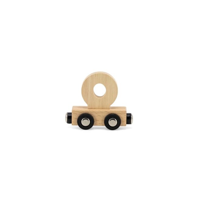 Tryco Lettertrein naturel  "O"