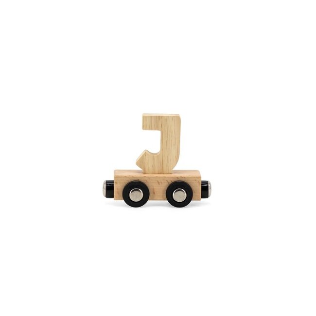 Tryco Lettertrein naturel  "J"