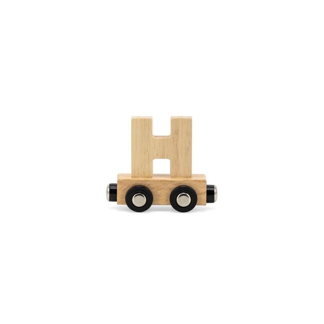 Tryco Lettertrein naturel  "H"