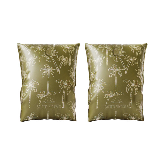 Salted Stories Palmtrees zwembandjes | drie herb