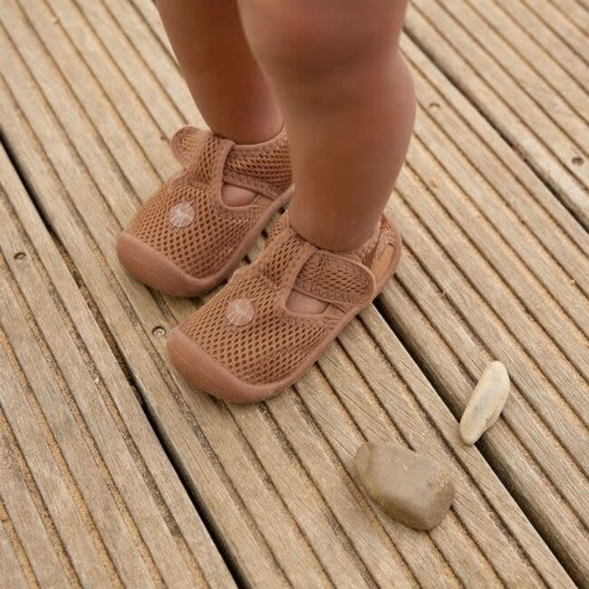 Lässig beach sandalen caramel