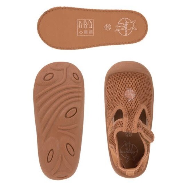Lässig beach sandalen caramel
