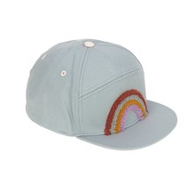 Lässig skatercap rainbow light blue