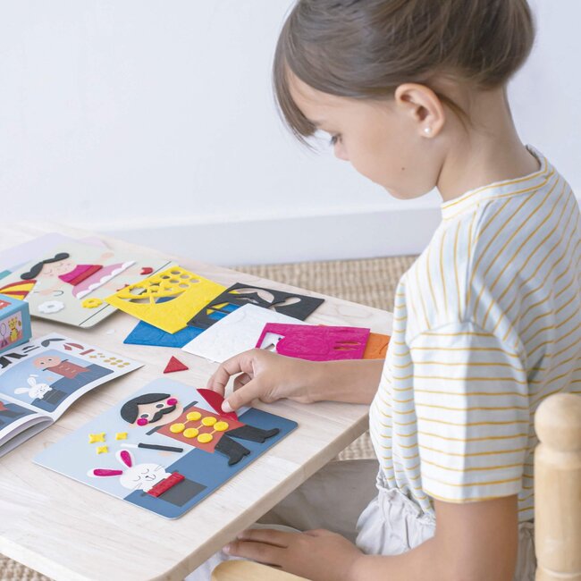 Apli - Mijn eerste collage met vilt