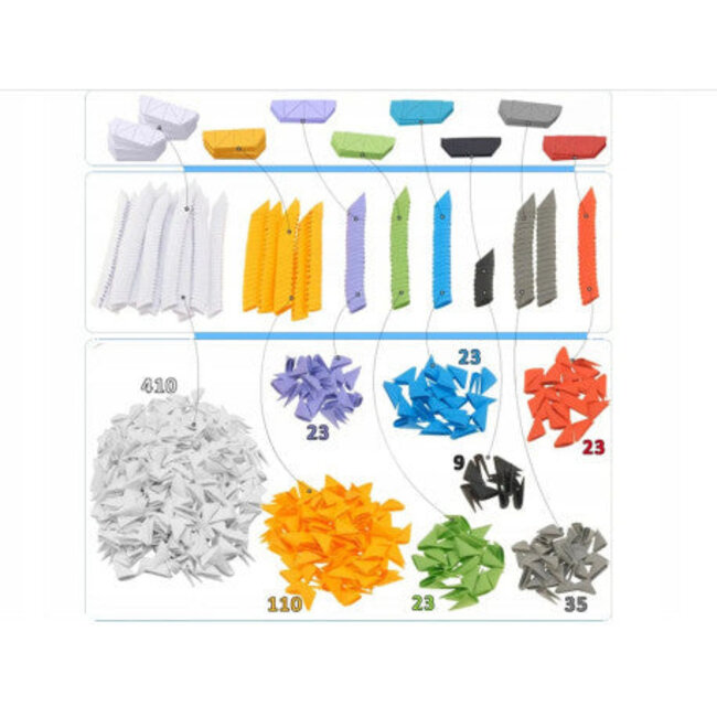 Origami 3D Unicorn 656pcs