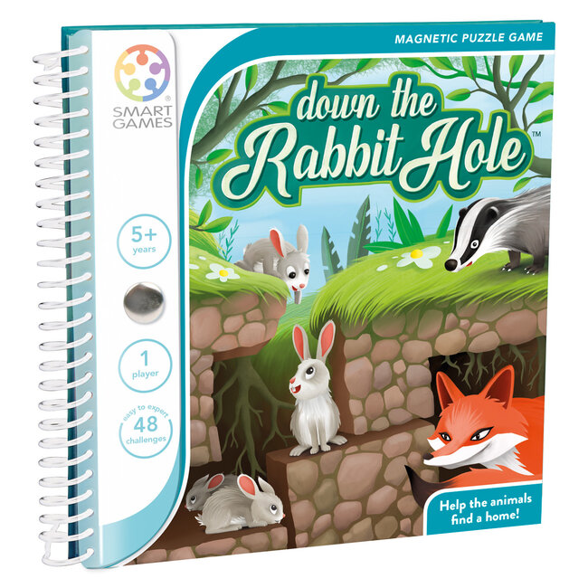 Smartgames Magnetic travel Down the rabbit hole