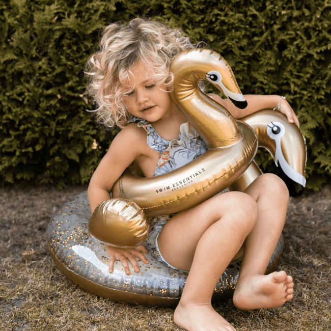Swim Essentials Zwemband Gouden zwaan 70 cm