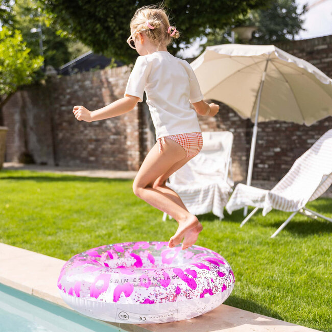 Swim Essentials Zwemband Neon Panterprint 90 cm