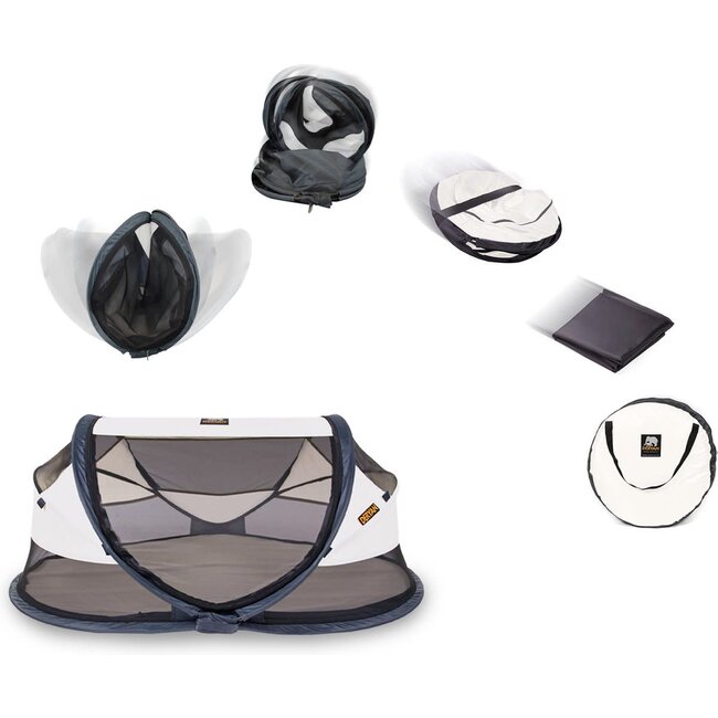 Deryan Baby Luxe travelcot cream