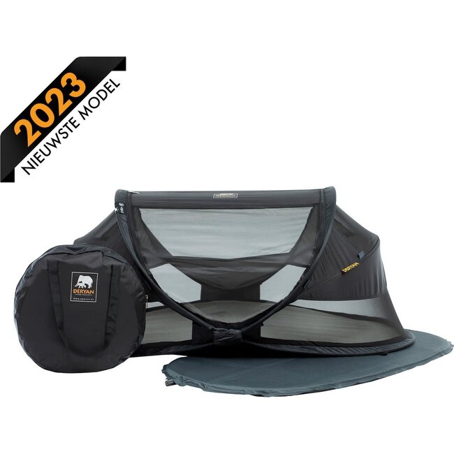 Deryan Baby Luxe travelcot black