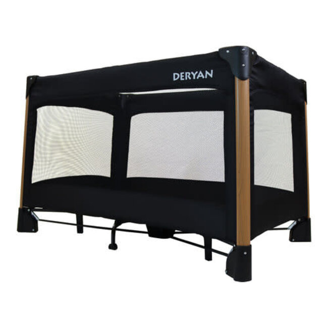 Deryan campingbed Fast Folding met accessoires en opblaasbaar matras