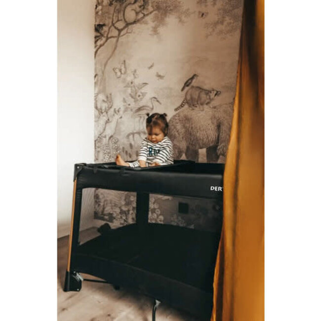 Deryan campingbed Fast Folding met accessoires