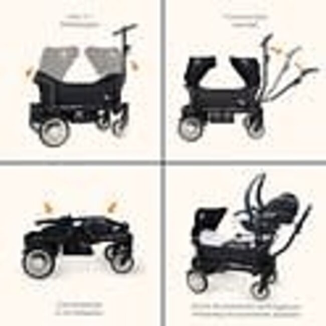 Deryan bolderkar Sandy zwart uivoering 2023