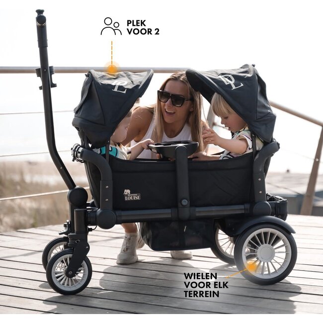 Deryan bolderkar Sandy zwart uivoering 2023