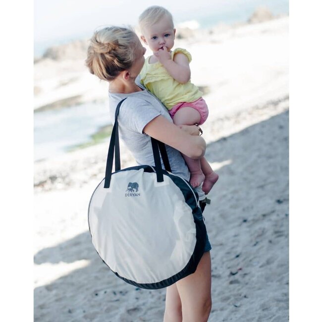 Deryan Peuter Luxe travelcot cream