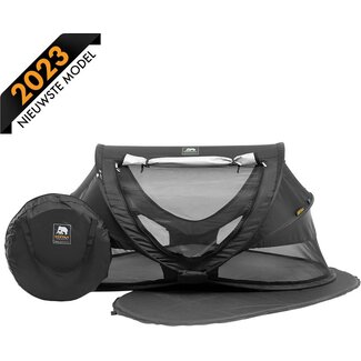 Deryan Peuter Luxe travelcot black incl. 3D welcool matras