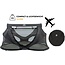 Deryan Peuter Luxe travelcot black incl. 3D welcool matras