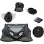 Deryan Peuter Luxe travelcot black incl. 3D welcool matras