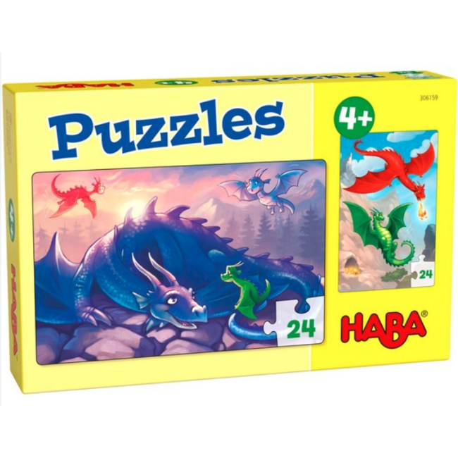 Haba puzzel Draken