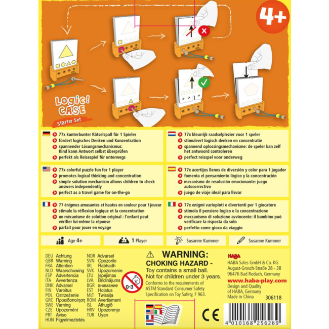 Haba Logic! CASE - Startset 4+