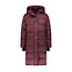 Like Flo Like Flo winterjas maxi hooded jacket bordeaux