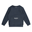 Daily7 Daily7 sweater kangaroo pocket rib stone navy