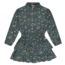 Daily7 Daily7 flower dress daily seven dusty petrol