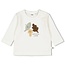 Feetje Feetje longsleeve - Little Forest Friends offwhite