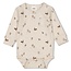 Feetje Feetje romper aop - Little Forest Friends offwhite melange