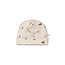Feetje Feetje mutsje aop - Little Forest Friends offwhite melange