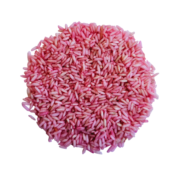 Grennn speelrijst roze 500 gram
