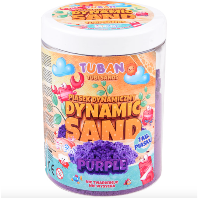 Tuban Dynamic sand 1kg Purple