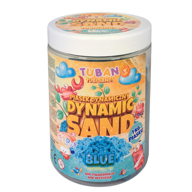 Tuban Dynamic sand 1kg Blue