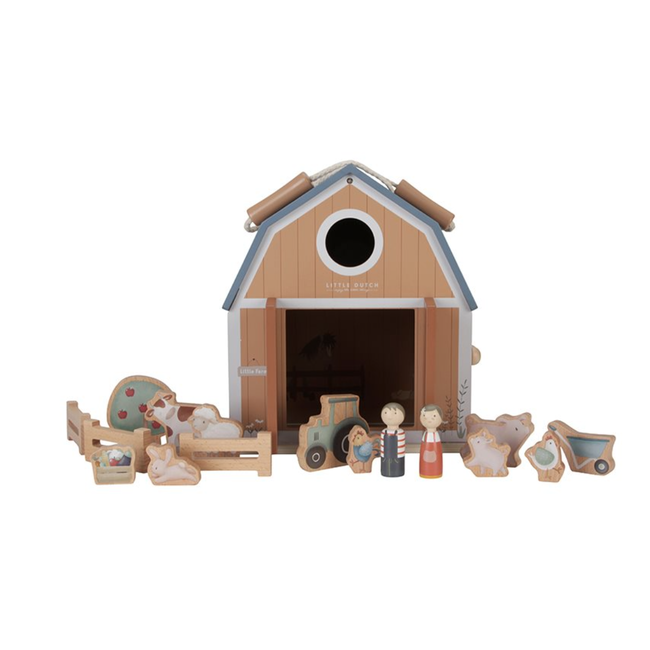 Little Dutch poppenhuis  Little Farm FSC
