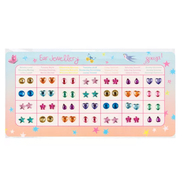 Souza Oorstickers per dag