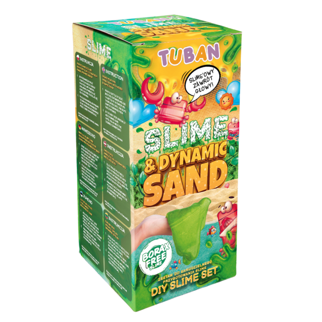Tuban DIY Set Slime & Dynamic Sand