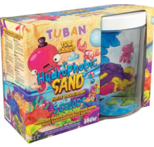 Tuban Hydrophobic Sand Set – 5 Colors With Aquarium