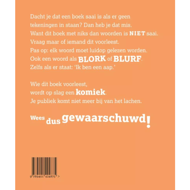 Het boek zonder tekeningen 3+