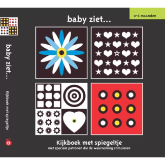 Baby ziet: Kijkboek met spiegeltje