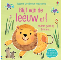 Geluidenboek: Blijf van de leeuw af!