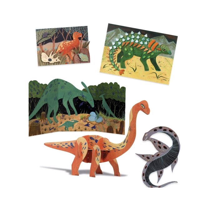 dj09331 Knutselset dinosaurussen