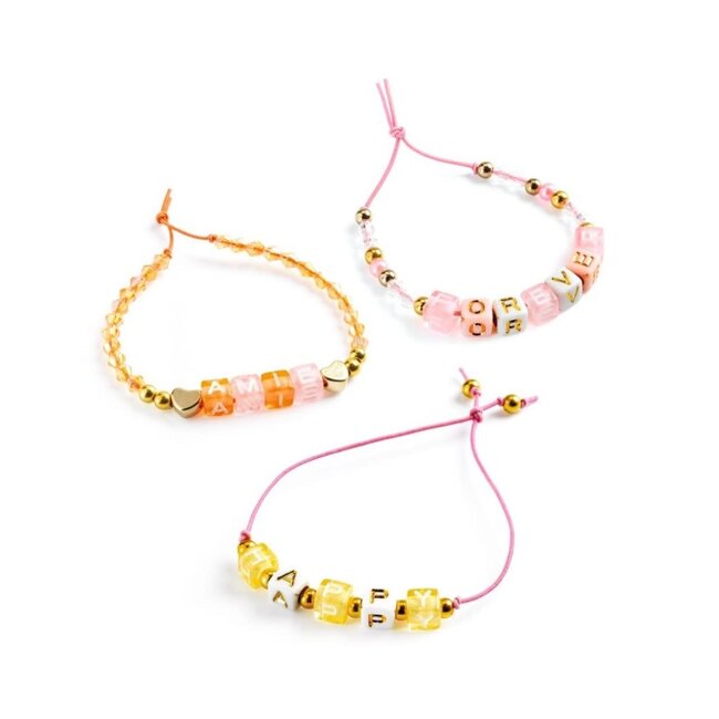 dj00031 Alfabet kralen goud