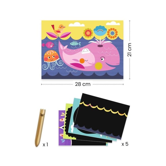 dj00042 kraskaarten ' ontdekken'