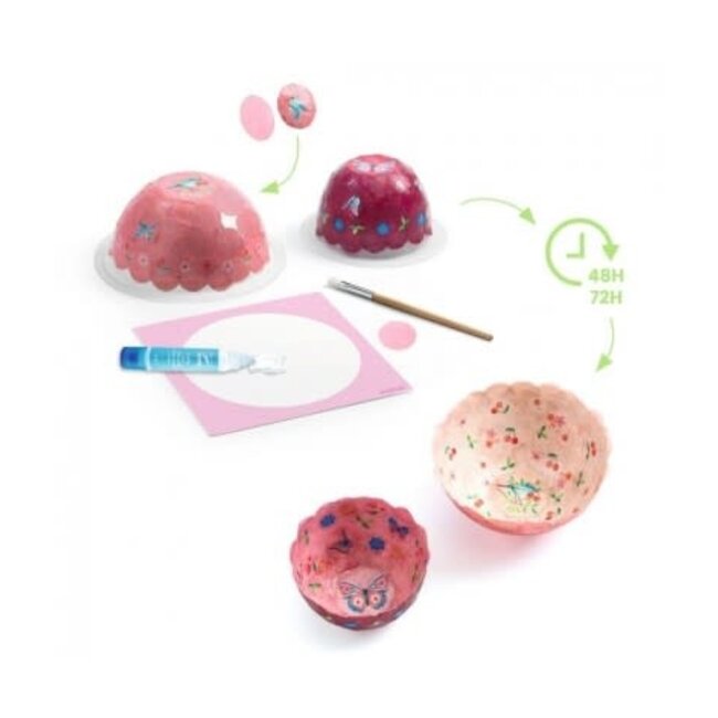 dj07982 knutselset papier maché kommen