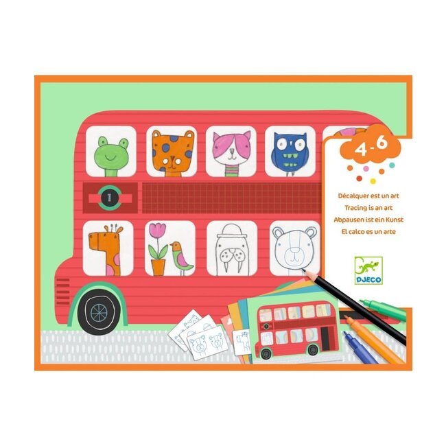 dj09289 Tekenset overtrekken