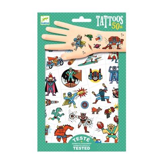 Djeco Djeco Tattoos helden en schurken