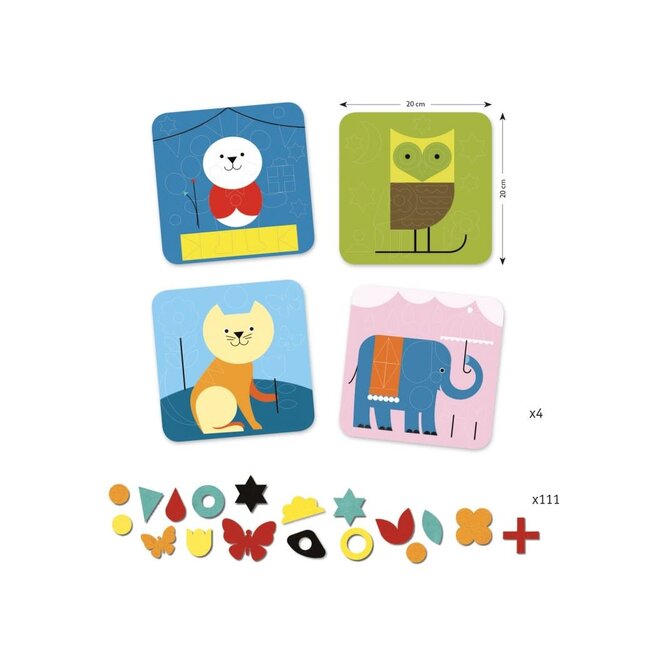 dj09863 knutselen met vilt